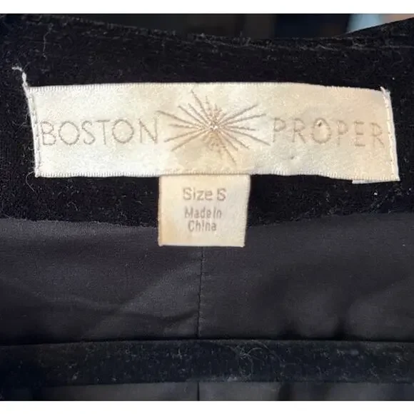 Boston Proper Vintage Sequin Mermaid Jacket sz S - Picture 9 of 9